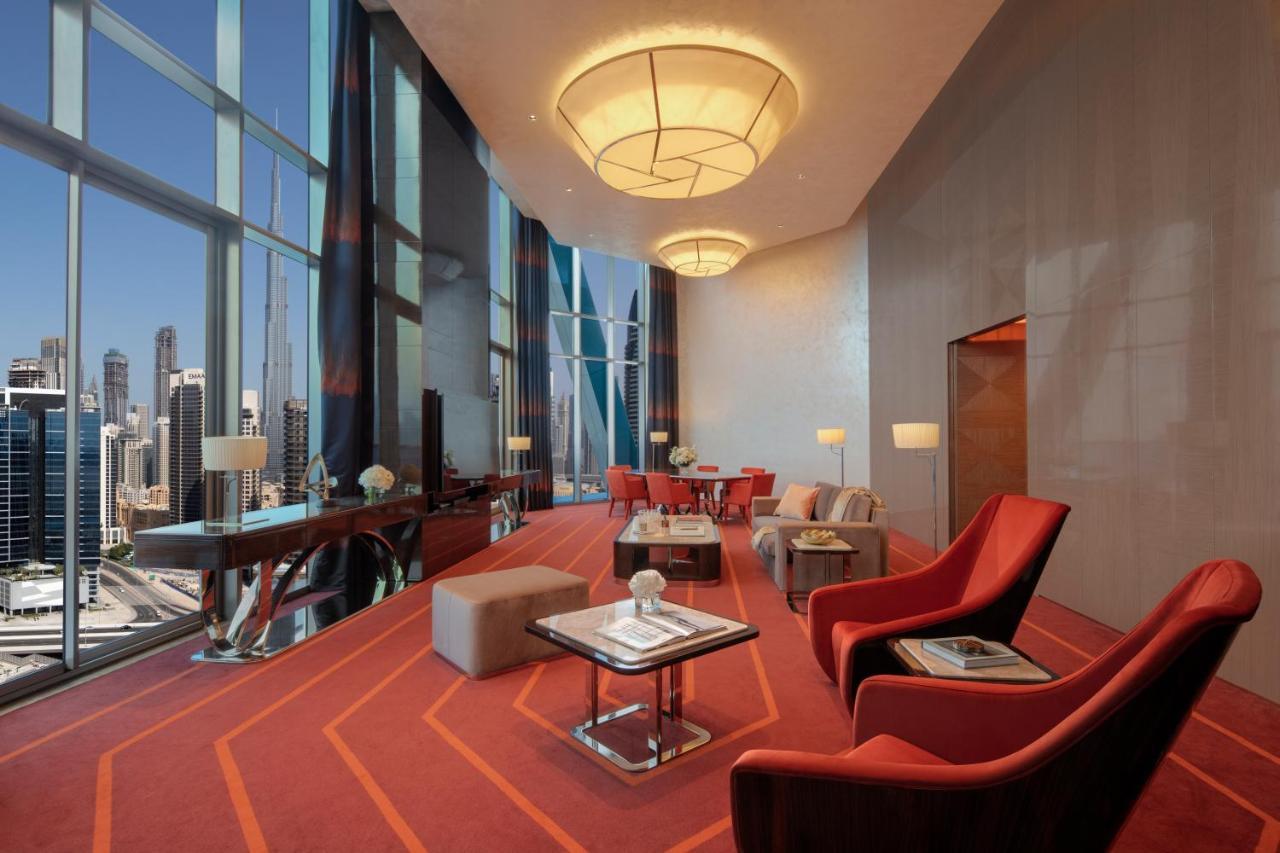 Hyde Hotel Дубай Екстериор снимка Club Lounge